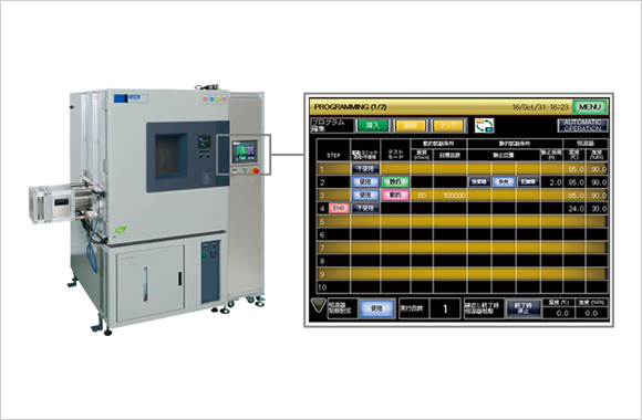 恒温恒湿環境耐久試験機