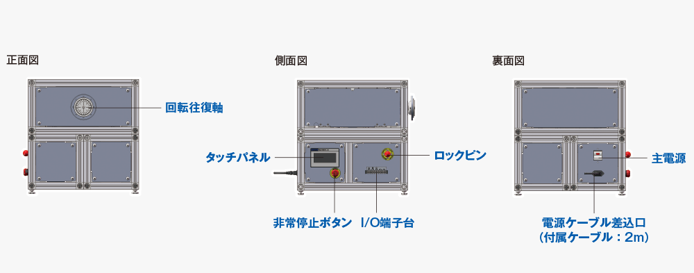 中型卓上型耐久試験機