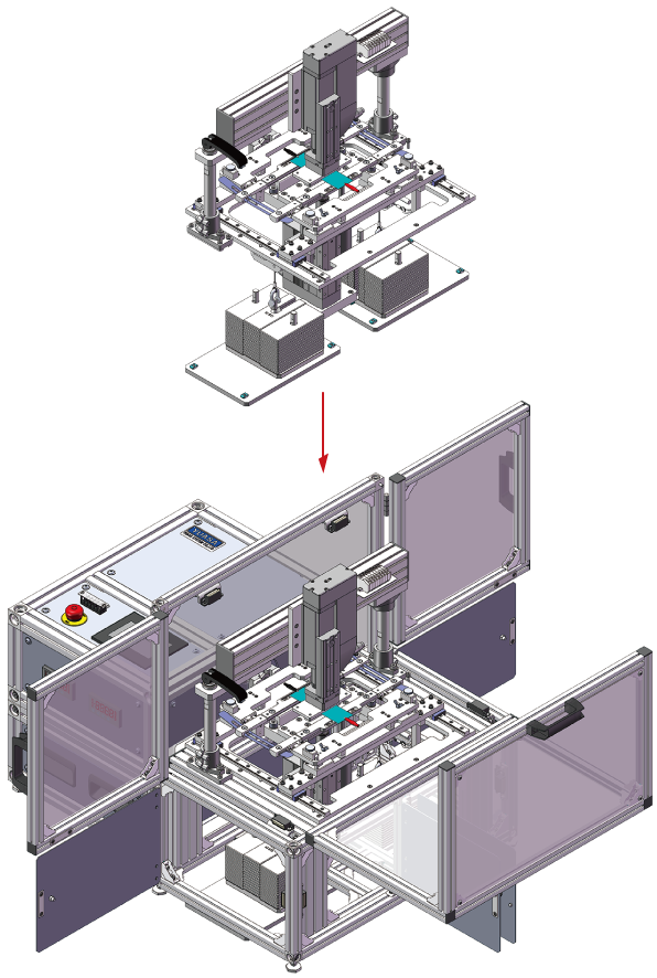 ハゼ折り耐久試験機