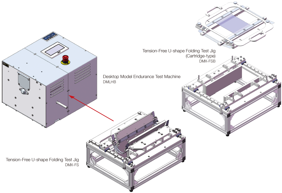 Tension-Free U-shape Folding Test Jig