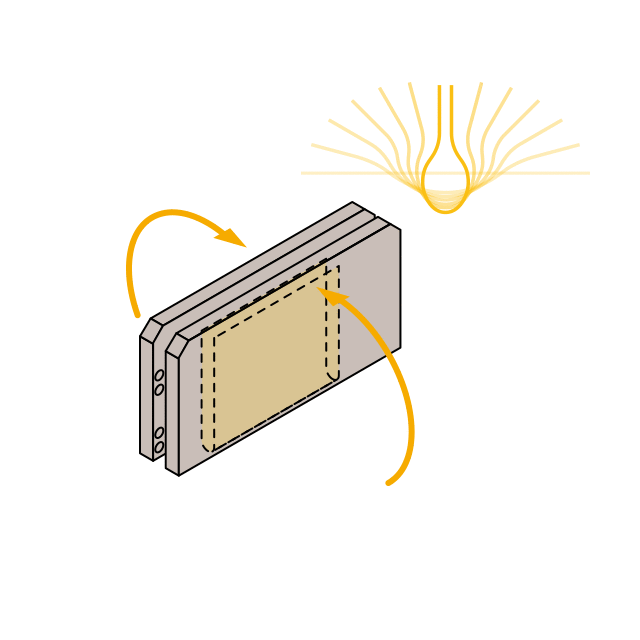 Tension-Free® Folding Clamshell-type Teardrop Controller